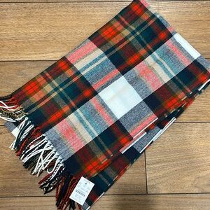 J Crew Plaid Scarf